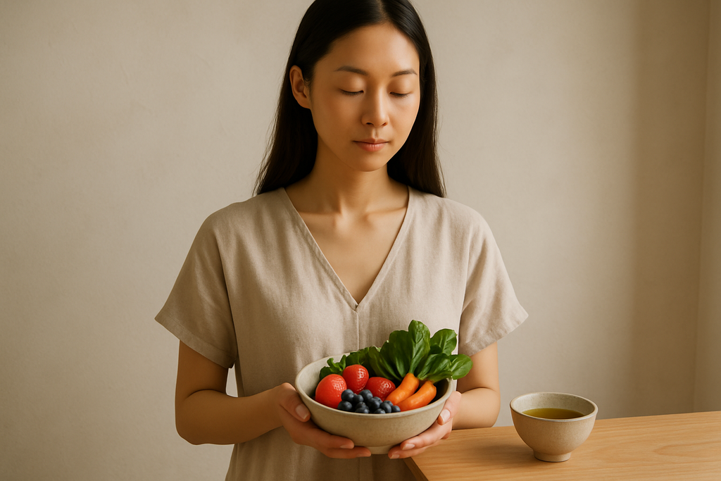 多彩蔬果與綠茶：打造天然抗老肌膚秘訣
