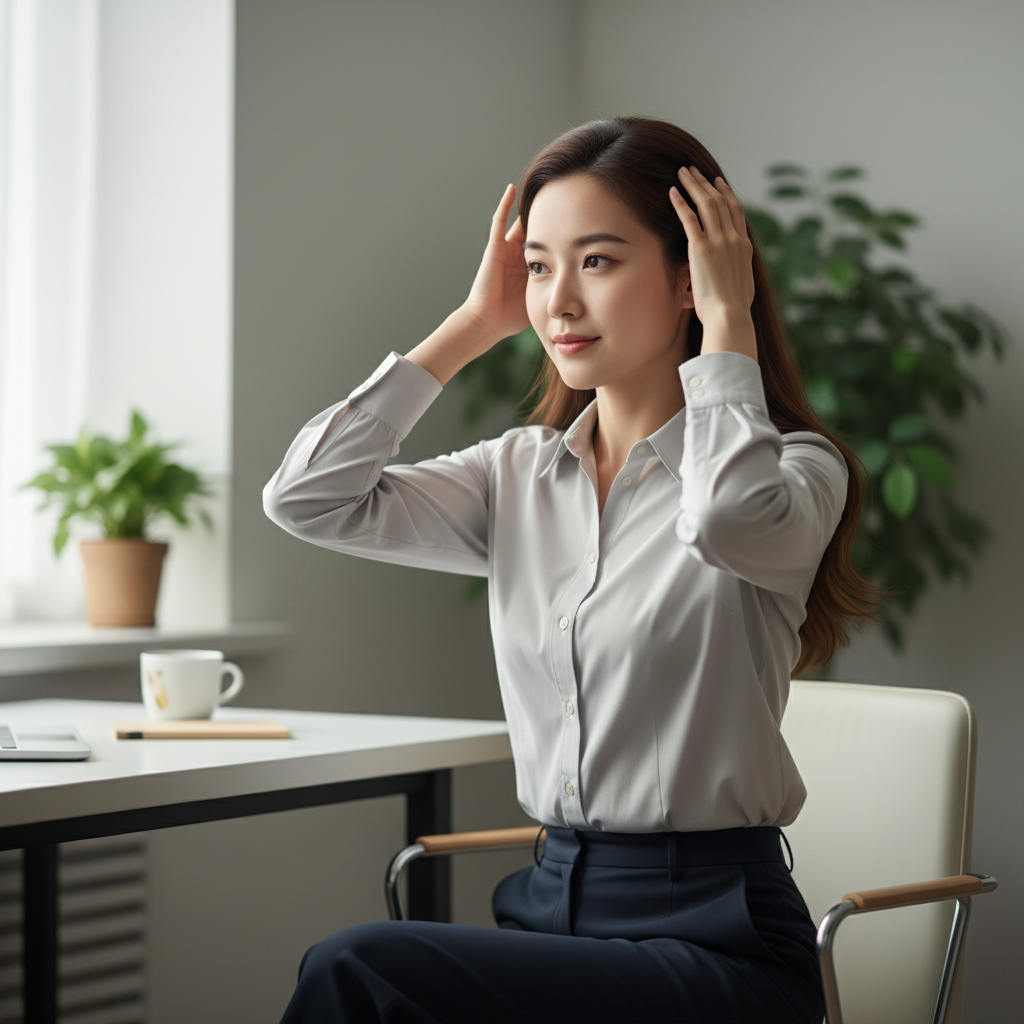 辦公室壓力頭皮護理攻略,打造清爽健康秀髮