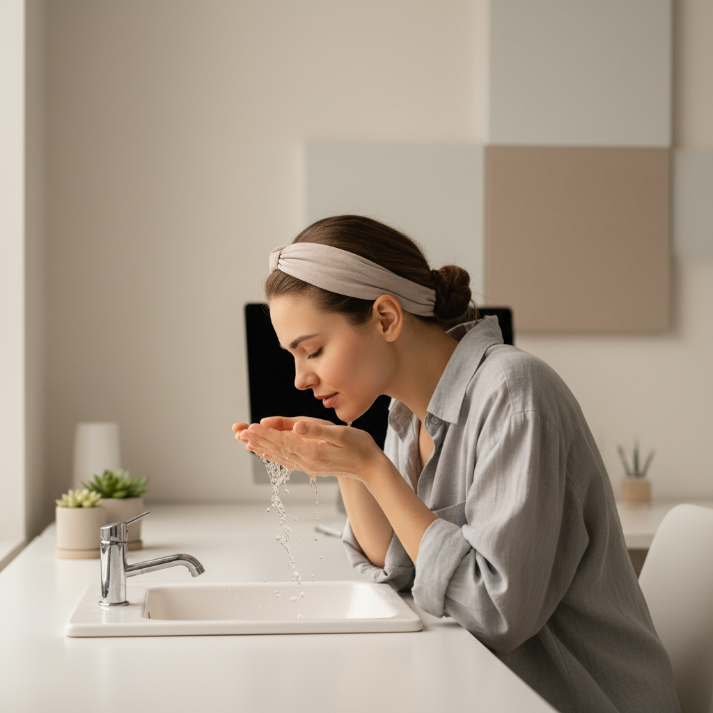 螢幕臉預防指南：微溫洗臉與職場護膚祕訣