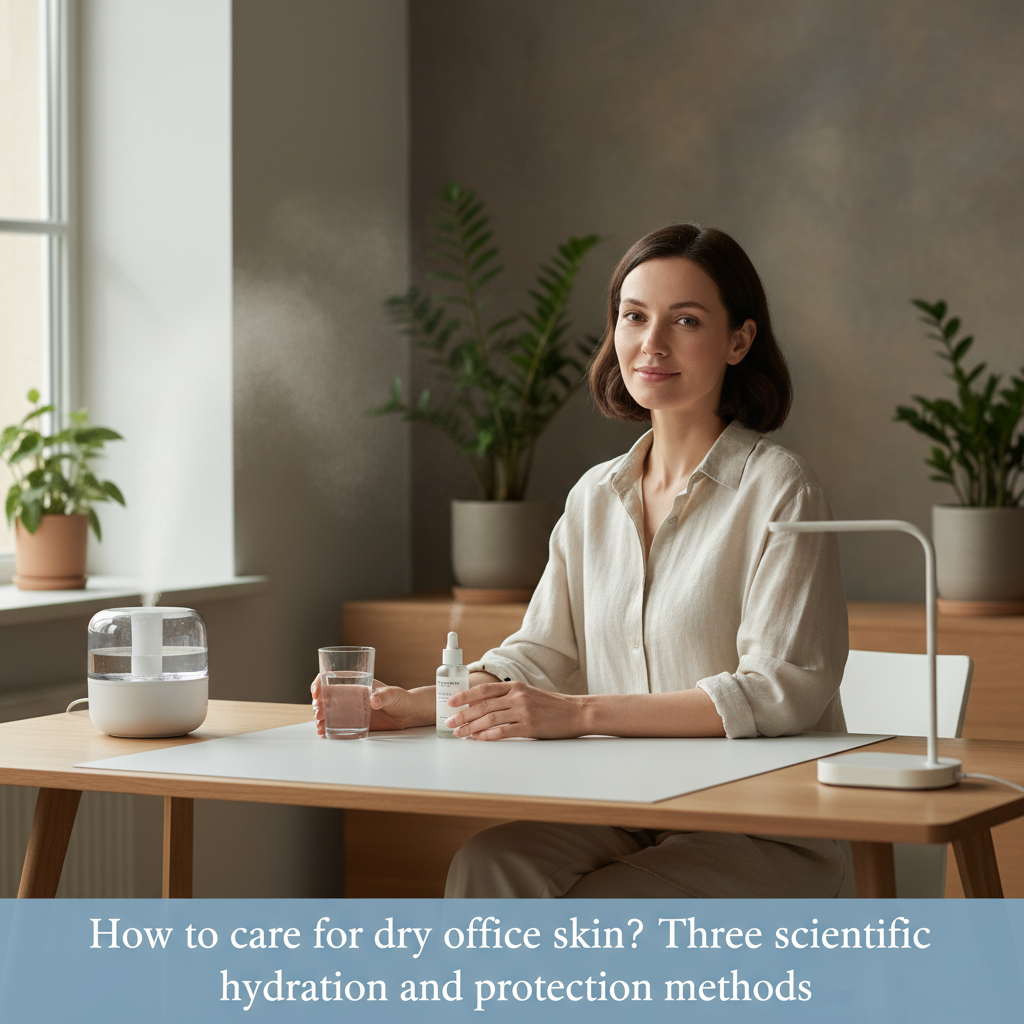 辦公室乾燥肌怎麼保養？三大科學補水防護法