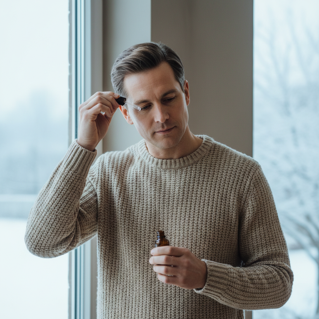 冬季男性頭皮保濕攻略：40歲以上乾癢改善祕訣